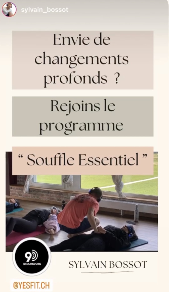 Breathwork programme"Souffle Essentiel"